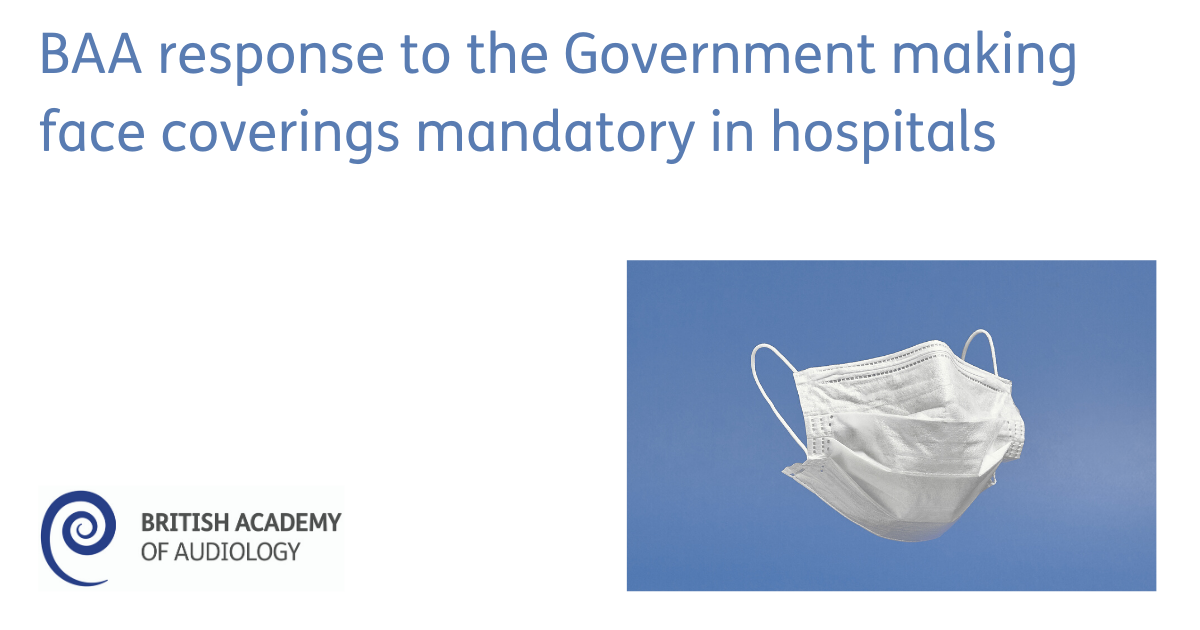 BAA Response To Mandatory Face Coverings In Hospitals - British Academy ...