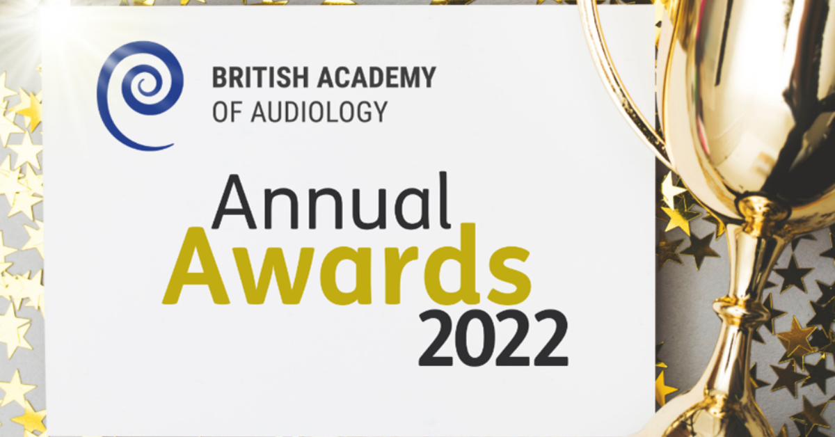 Annual Awards - British Academy Of Audiology |British Academy Of Audiology